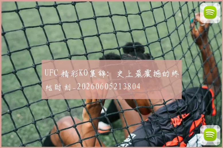 UFC 精彩KO集锦：史上最震撼的终结时刻_20260605213804